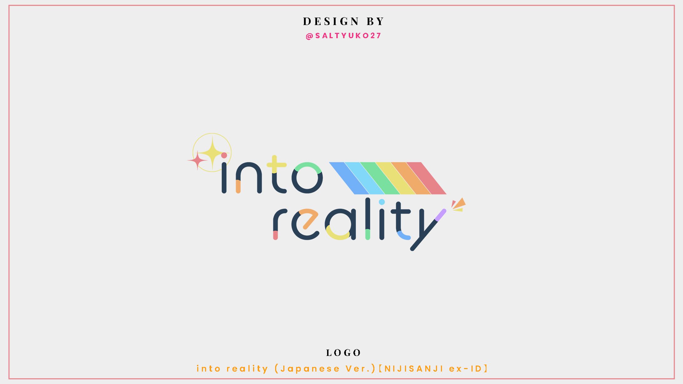 Nijisanji ex-ID "INTO REALITY" MV Logo-1