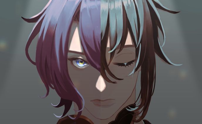 学生、男子