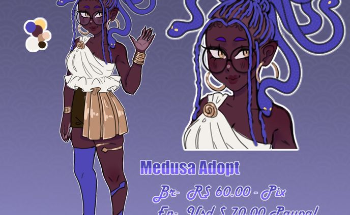 Purple medusa - Adopt