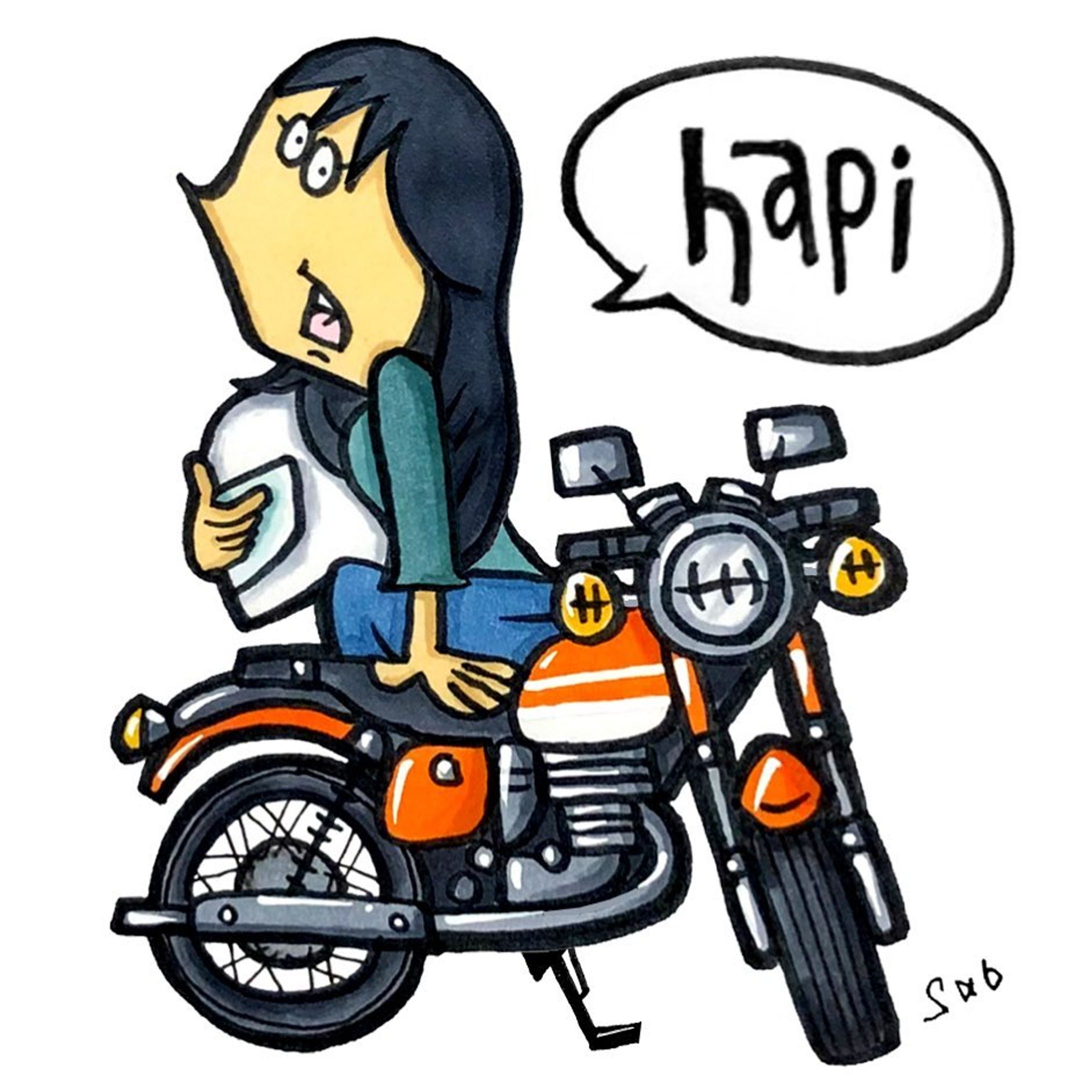 @t.hazuki.82
#drawing #illustration #art #artwork #bike #music #cartoon #estrella #カワサキ #エストレヤ #イラスト #落書き #イラストレーター #絵 #アート #カートゥーン #女の子イラスト #ガールズイラスト #バイク #バイク女子-1