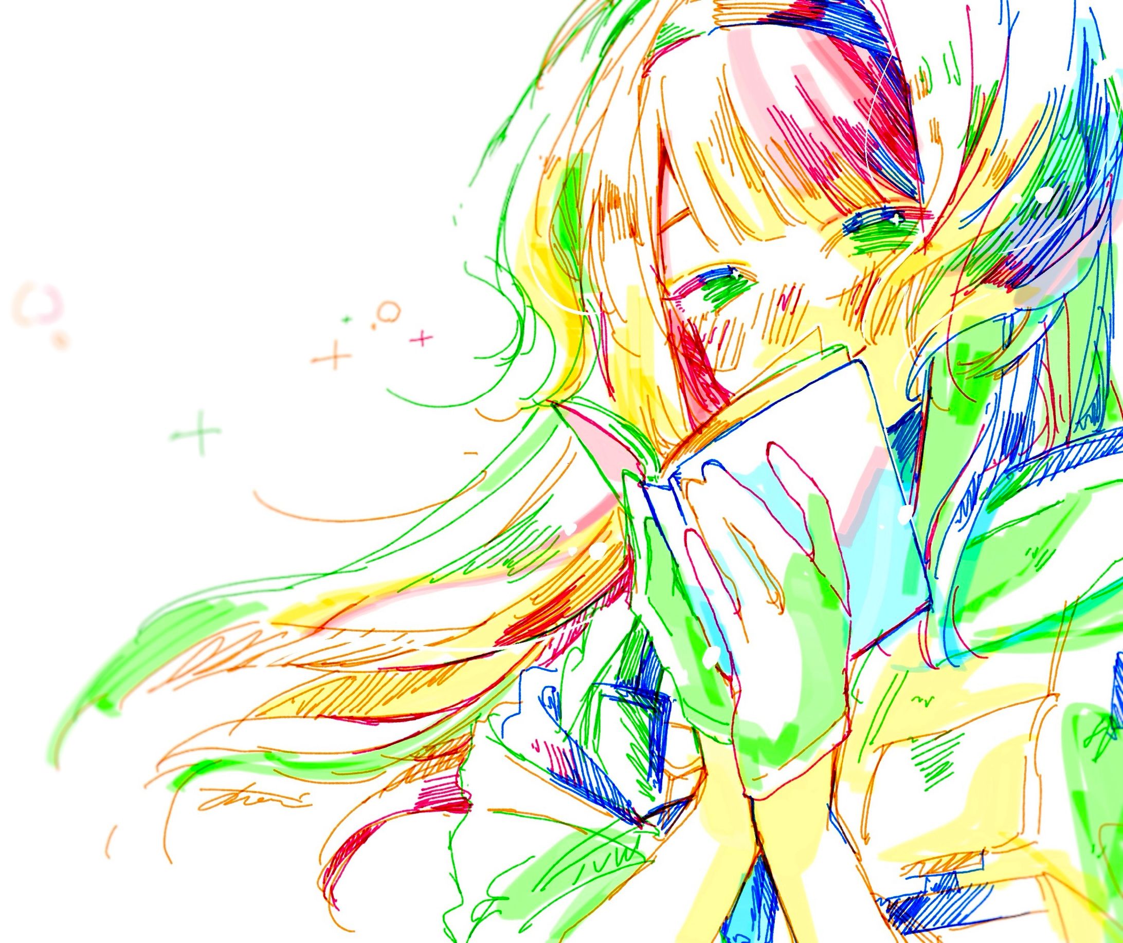 にじさんじ所属 栞葉るり様 「ここから、ここから」MVイラスト-1
