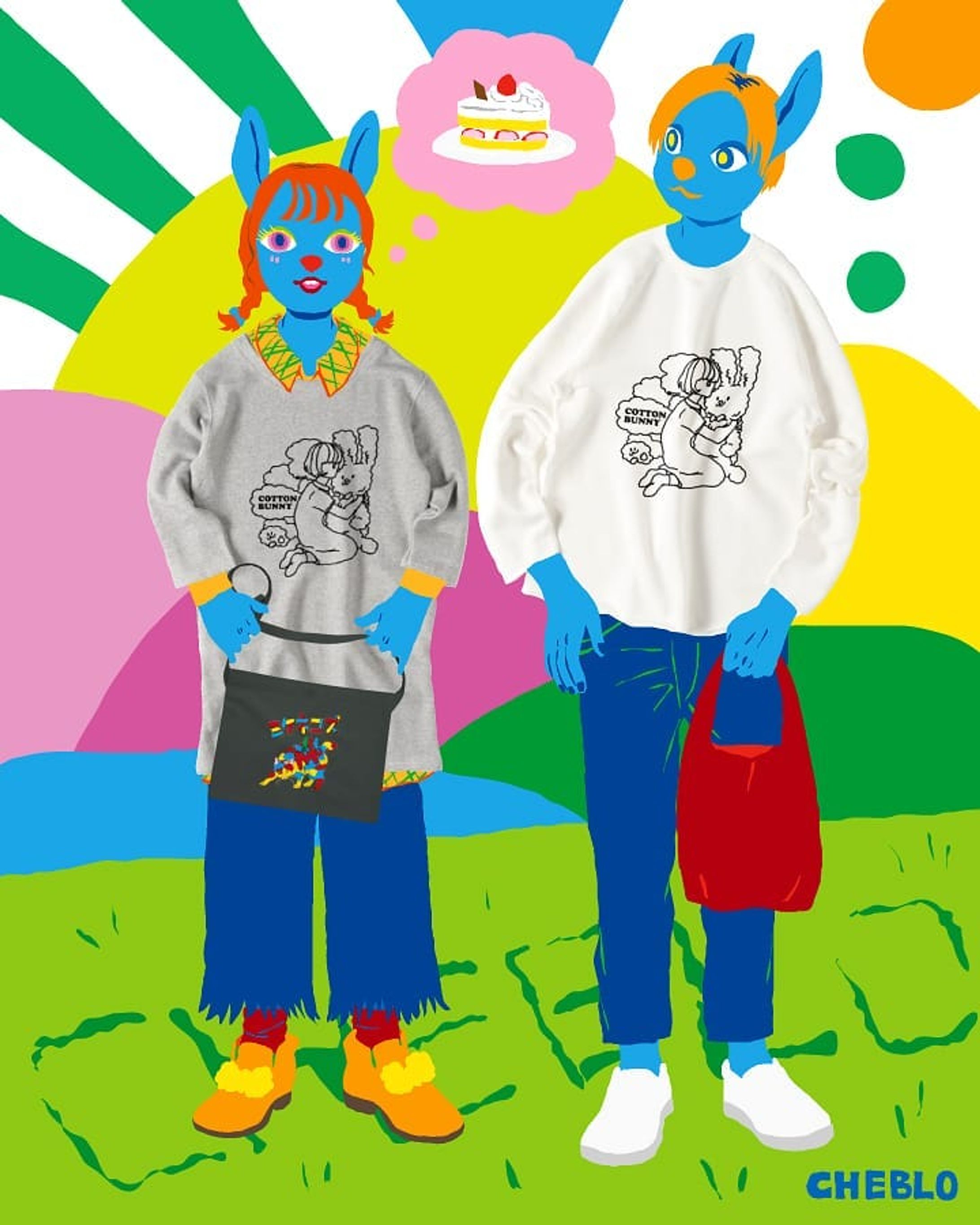 CHEBLOコーデ🐰🐱
・
インディーズバンド【COTTON BUNNY】【ミケネコズ】とのコラボ商品🥕
・
👈フレンチテリースウェット【グレー】
👉切りっぱなしスウェット【ホワイト】

はCHEBLOのpaintoryのサイトで販売しております🙌🎸
・
🐈サコッシュは、CHEBLOのスズリのサイトで販売してます🌟
・
・
・
#スウェット#バンド#コラボ#うさぎ#rabbit#cottonbunny#music#インディーズバンド#bunny#イラスト#長袖#オリジナ音楽#band#ミケネコズ#猫#cat#Illustrator#illustrator #キャラクター#fashion#コーデ#coordinate#ファッション#ショップ#ストリート#street#original#cheblo-1