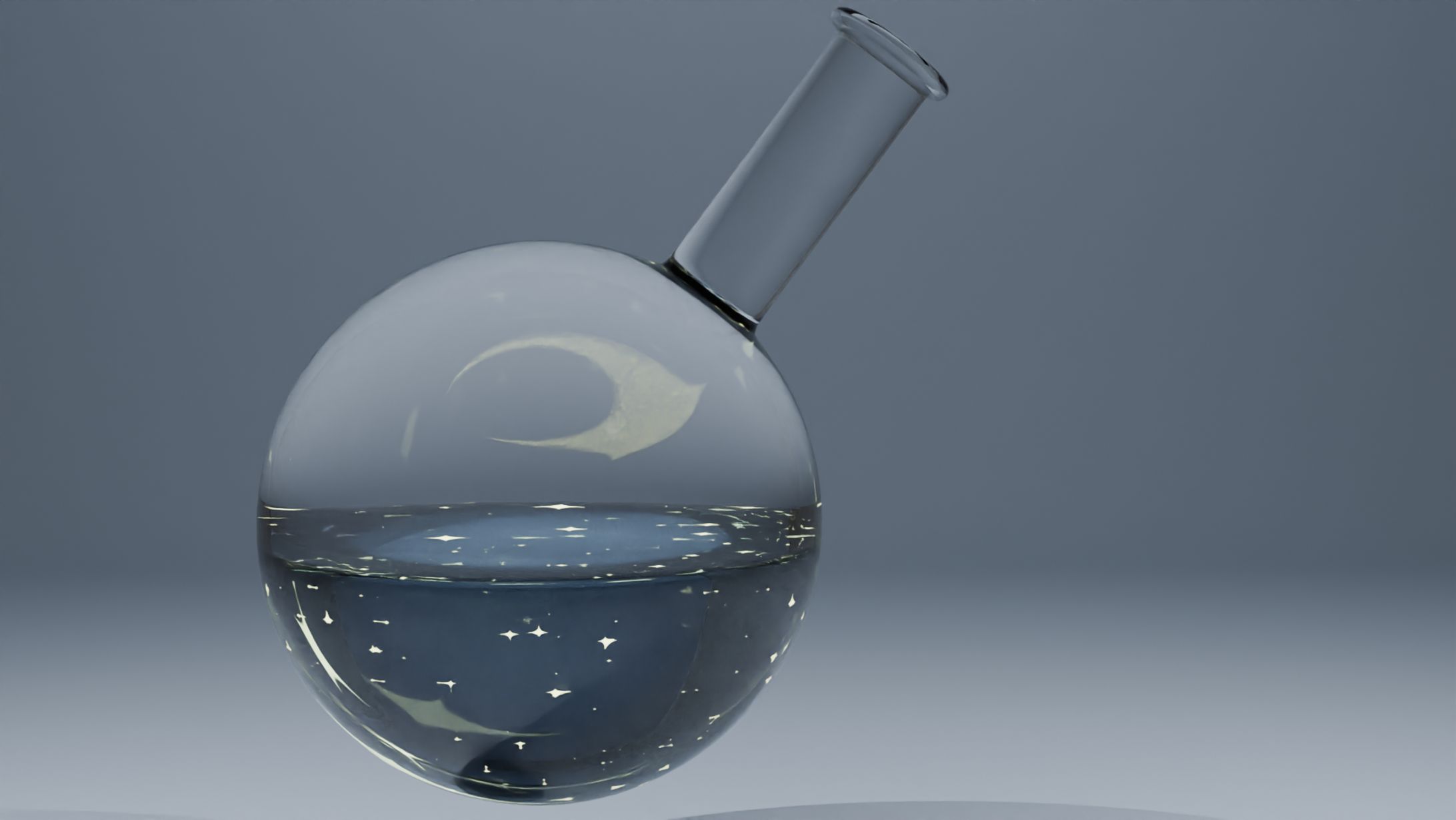グラス夜空-1