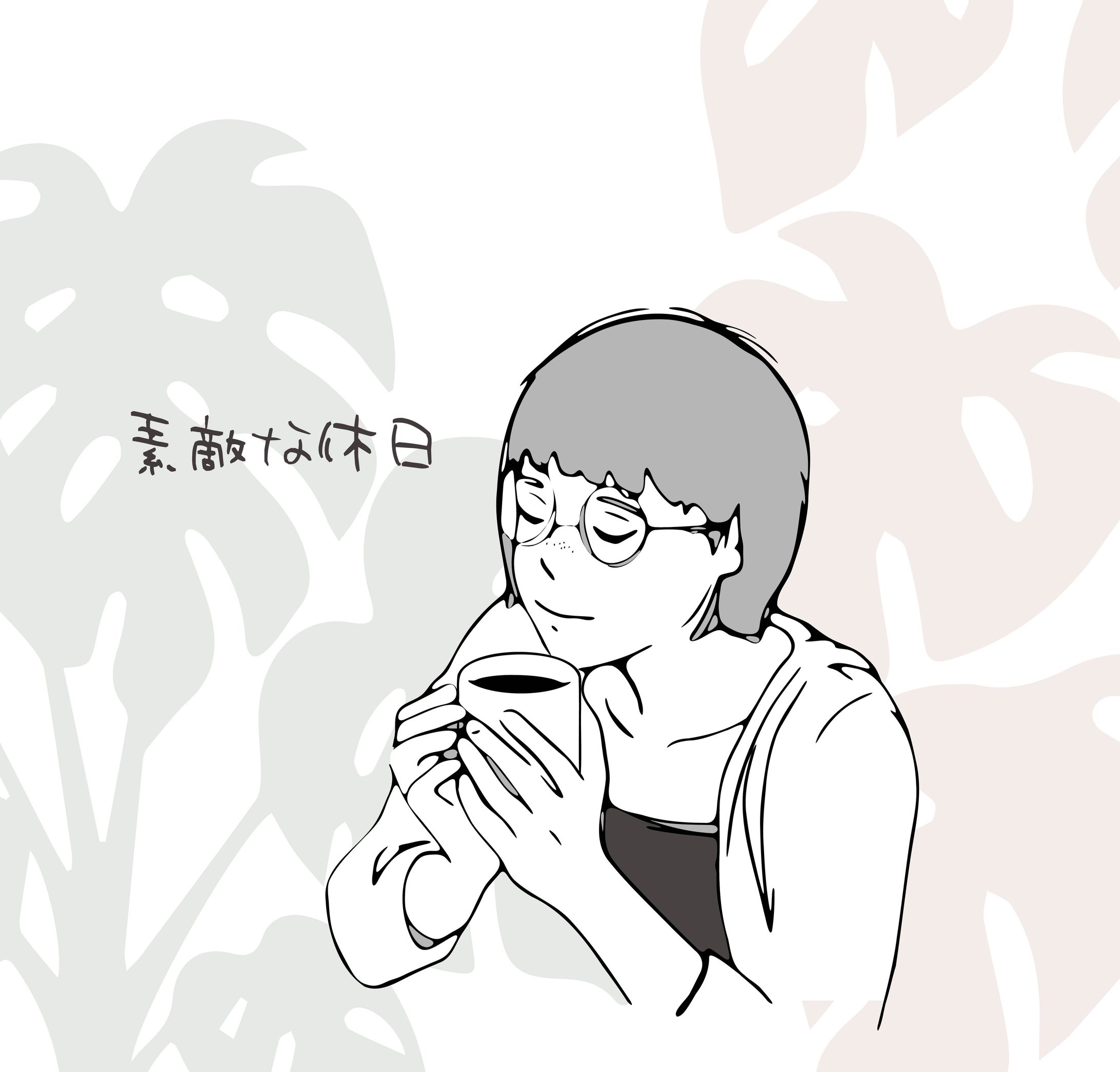 女性 　illustrator-1