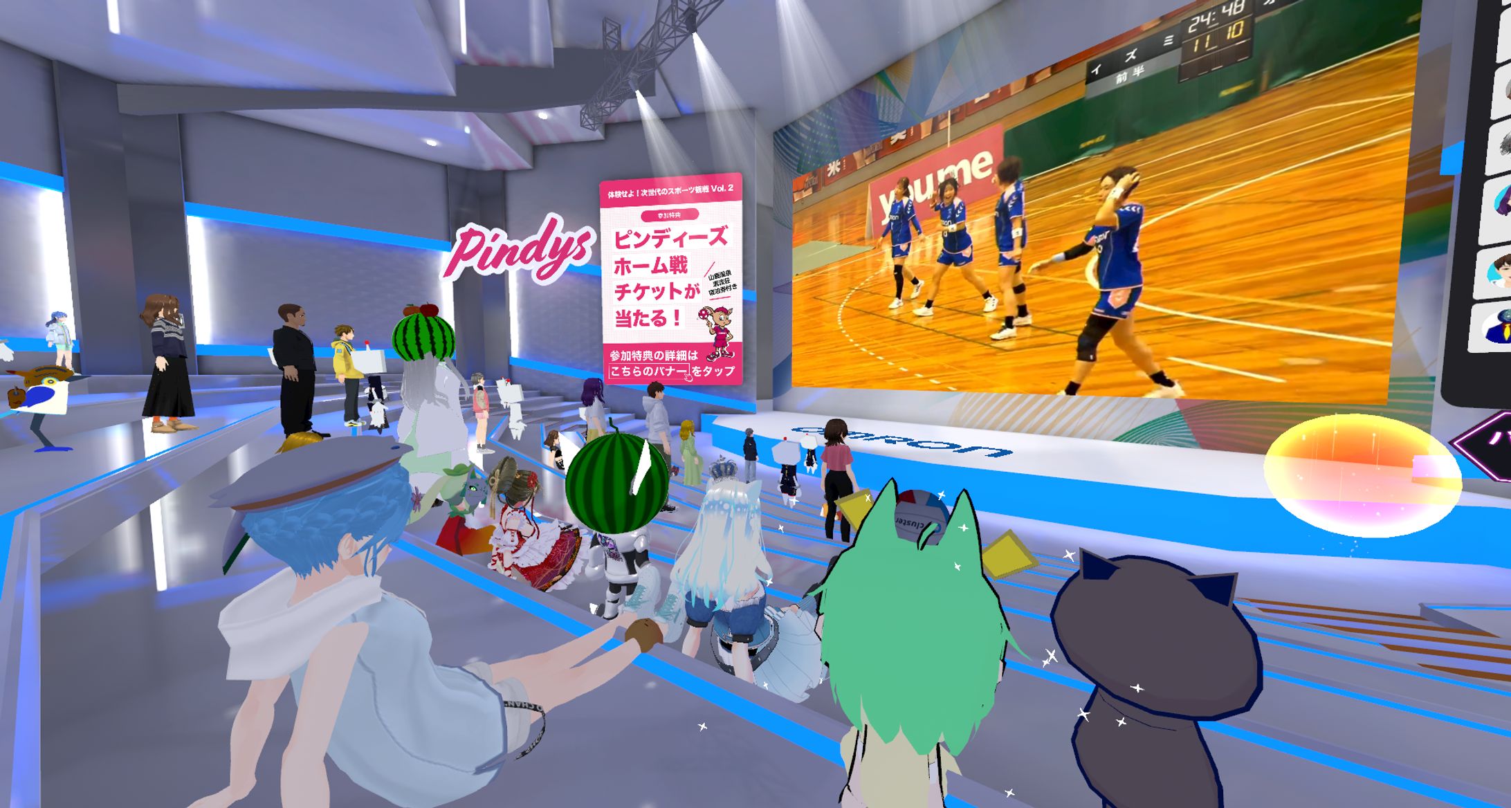 【メタバース空間制作】バーチャルイベントホール_オムロン株式会社様-1