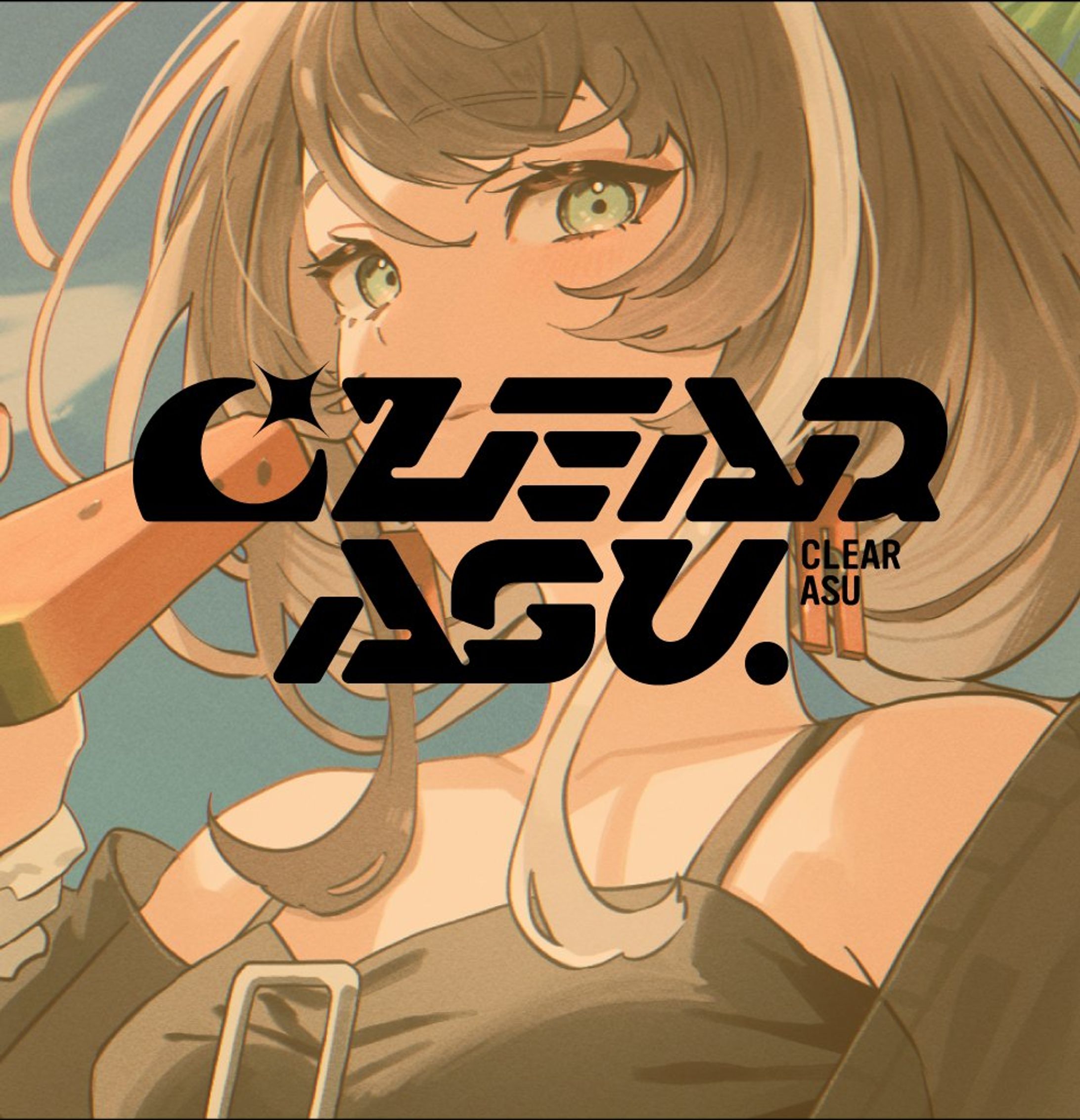 明透様 8月メンバーシップ限定壁紙イラスト-1