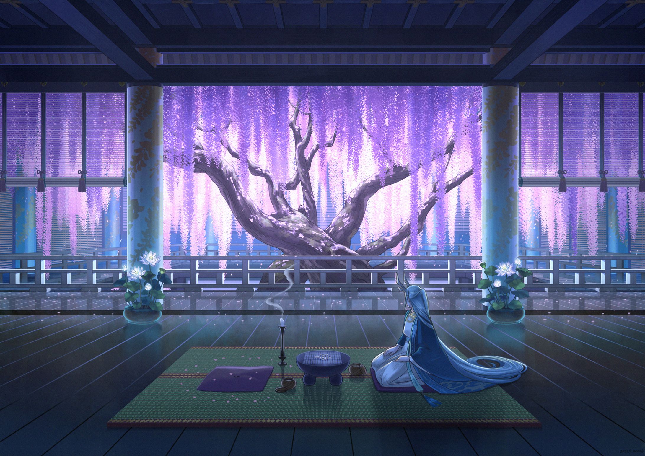 藤灯り(2021年)-1