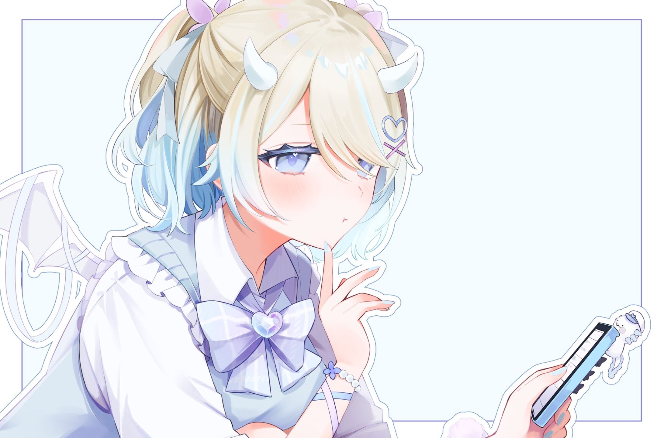 白縫ねね様　イラスト-1