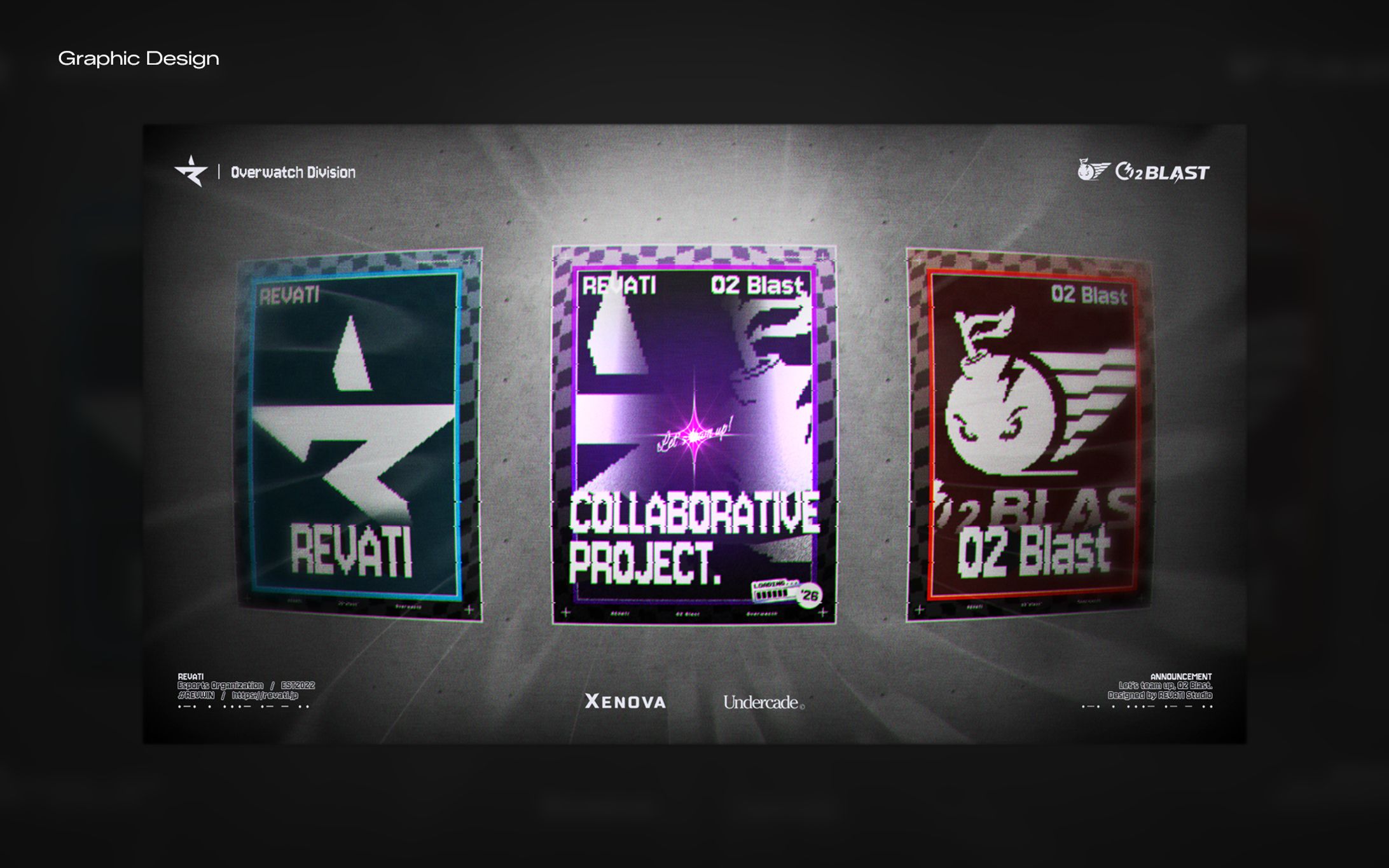 デザイン - REVATI × O2Blast Collaborative Project 告知-1