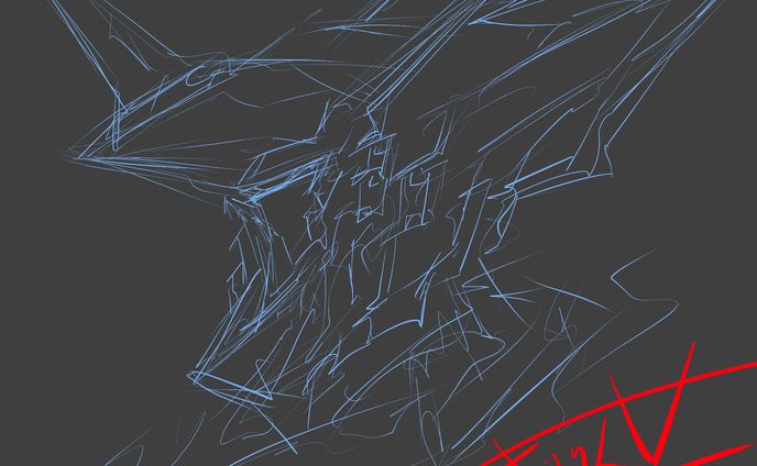 頭部デザイン没