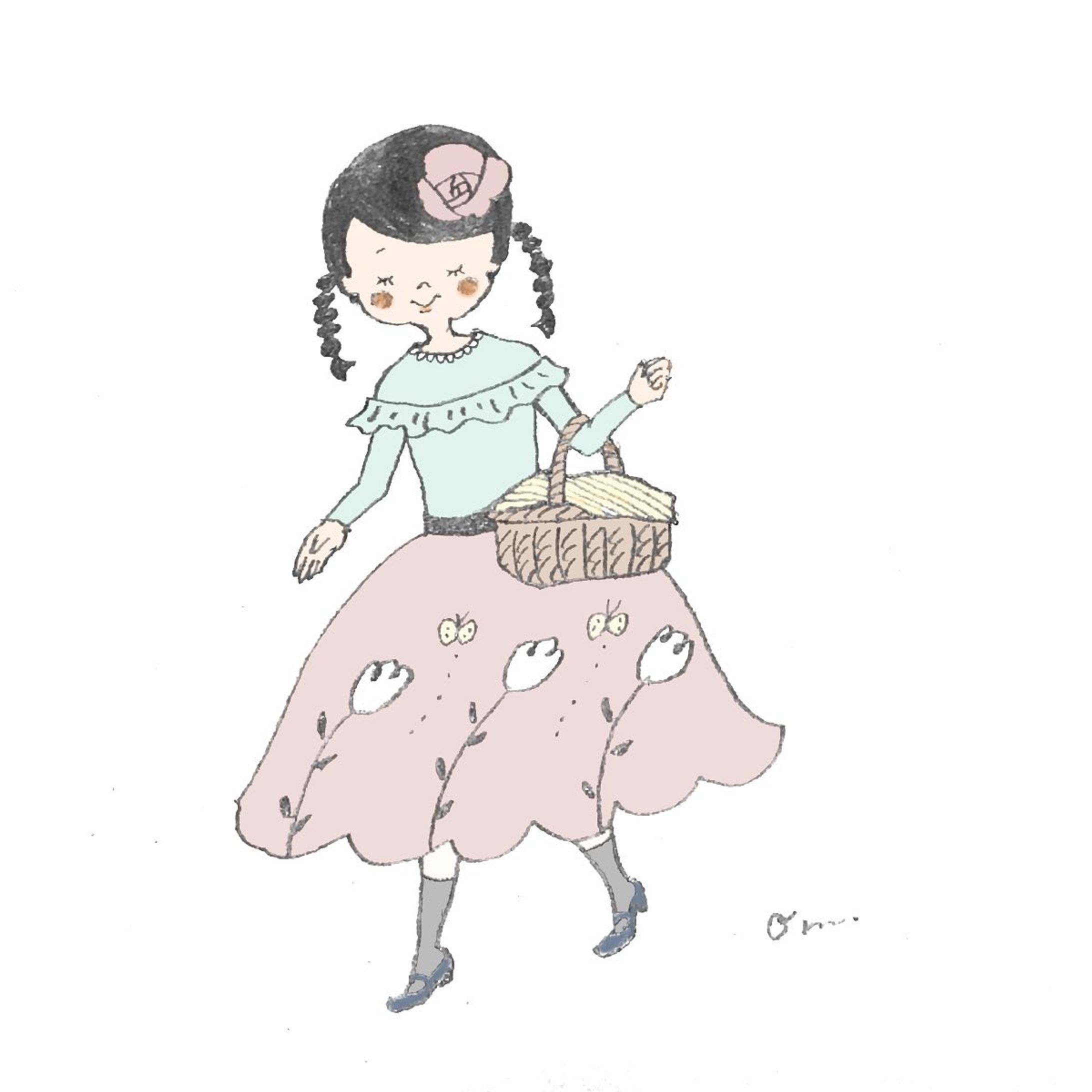 春のスカート-1