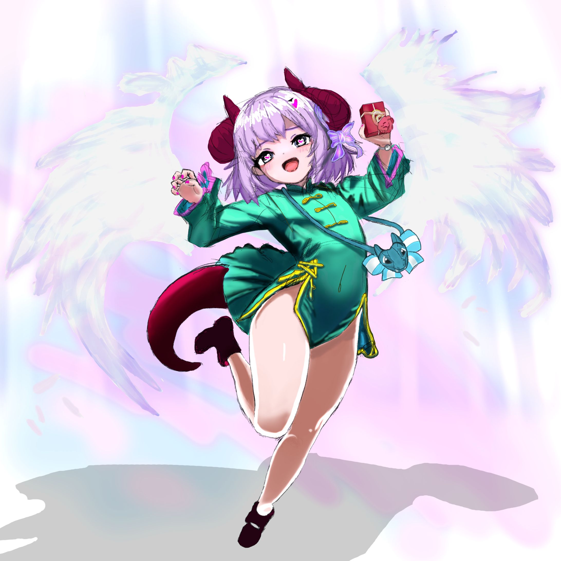 #竜娘 #ネギ吉とバレンタイン ライラロッサ-1
