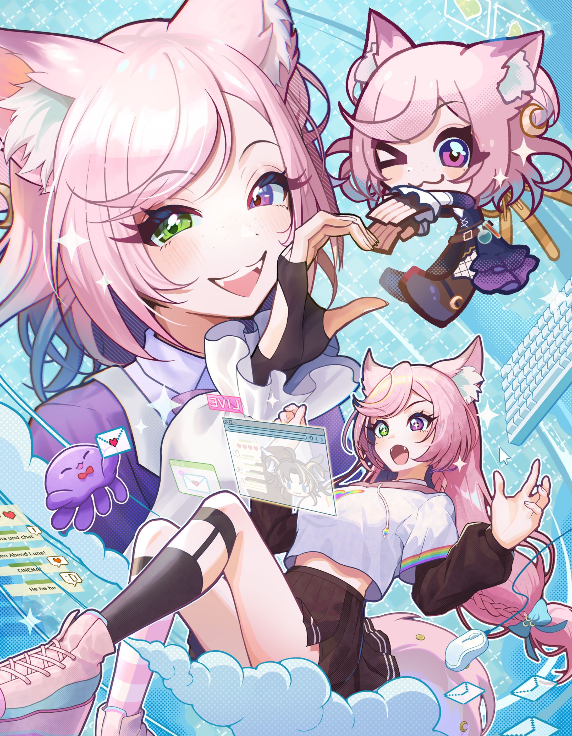 VTuber Luna Fanart-1