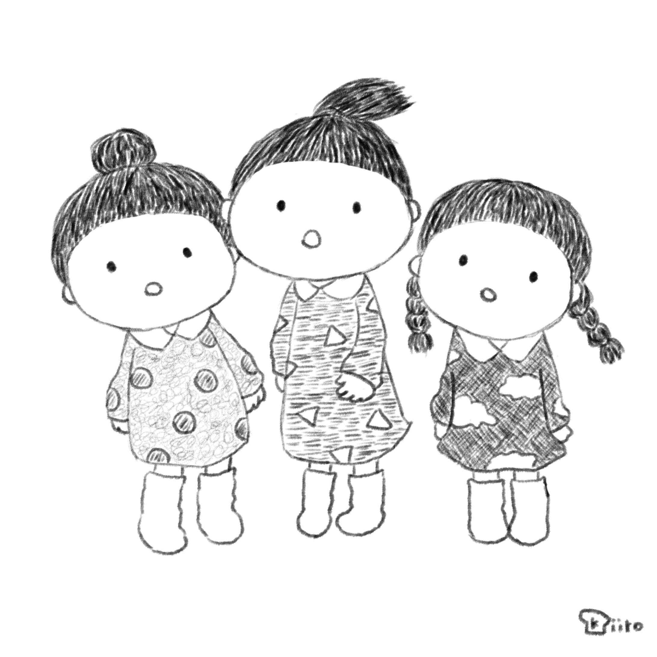 しろくろの絵-1