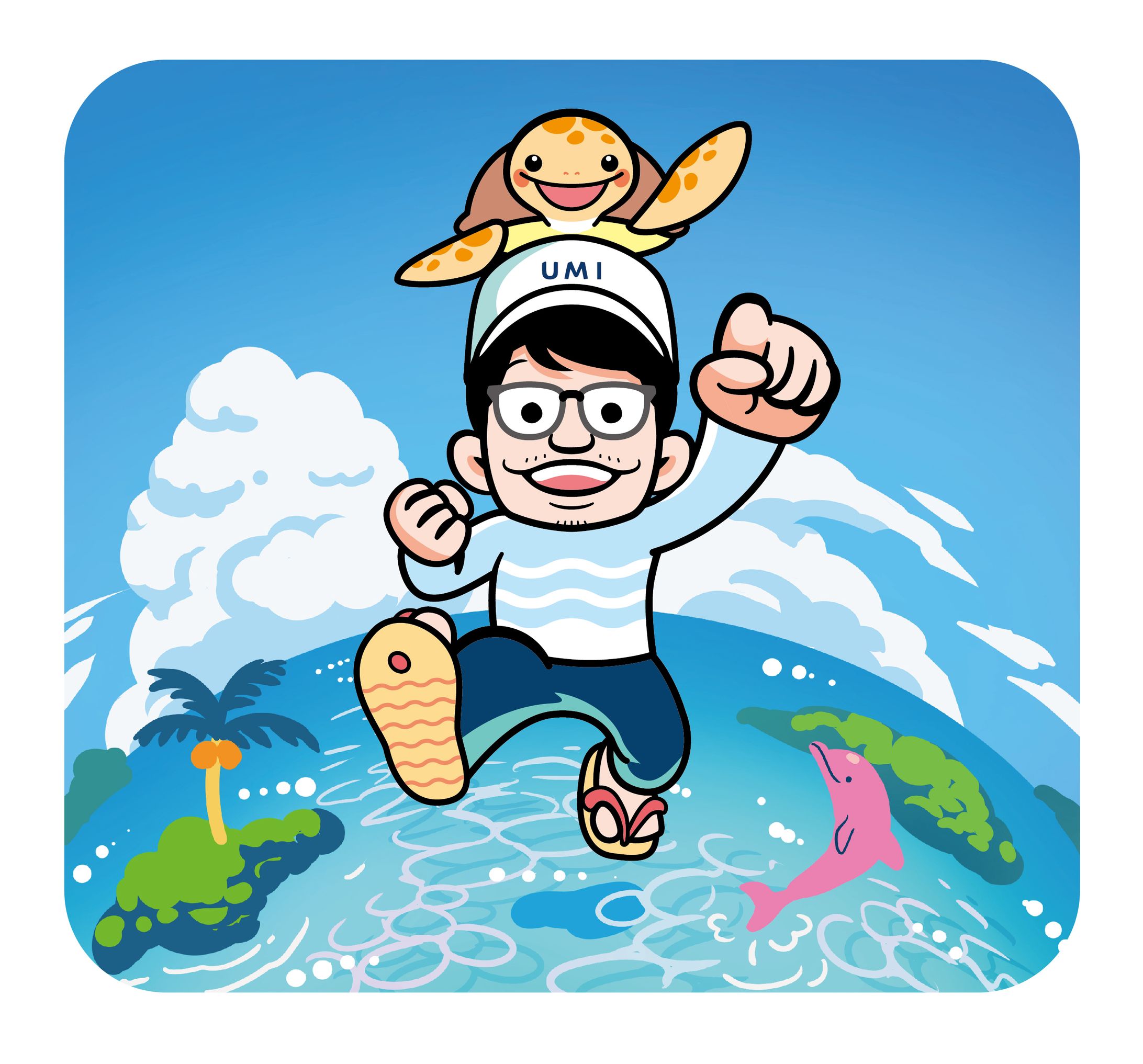 似顔絵マスコット-1