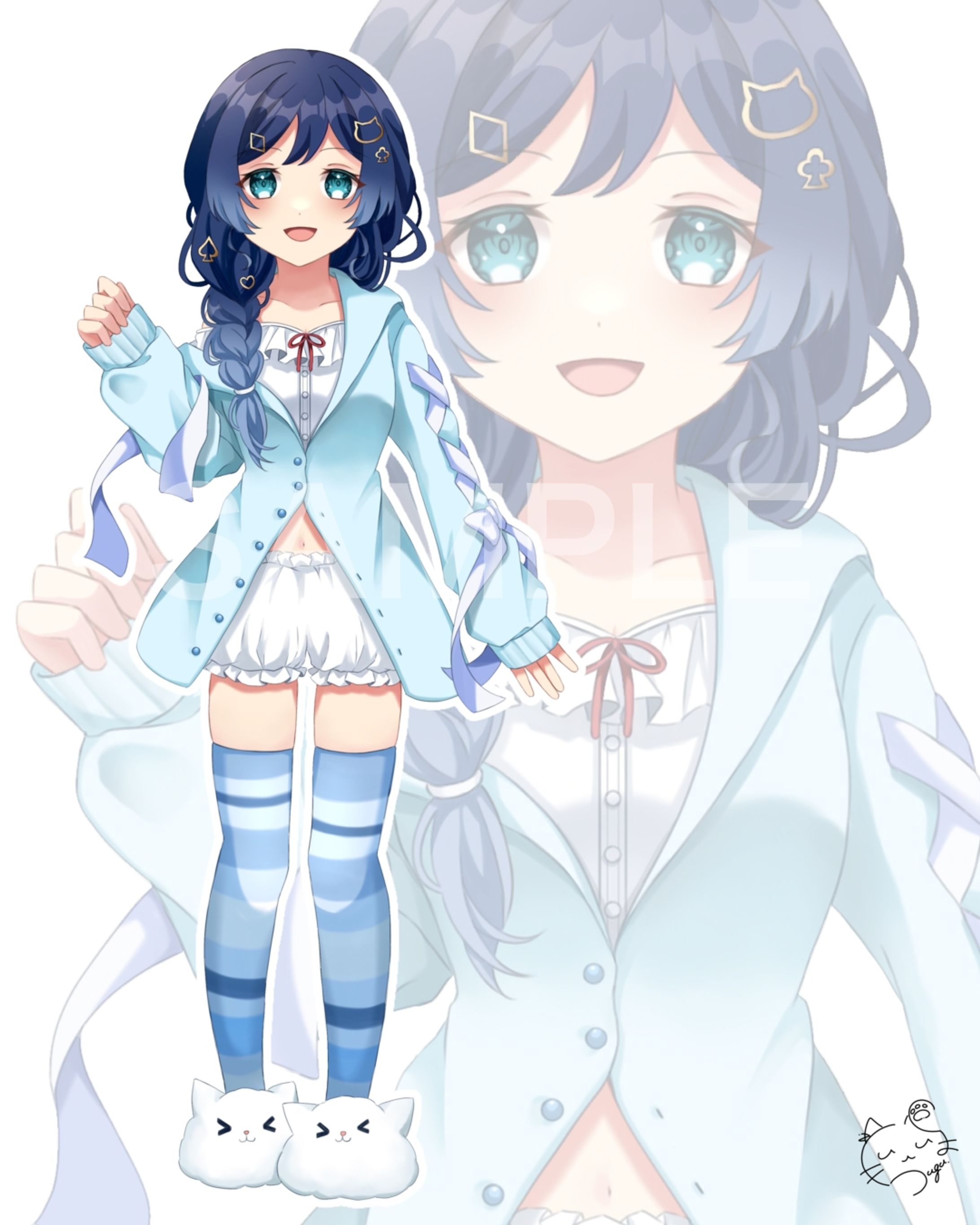 cozopro所属 向坂光澄様 新衣装立ち絵・デザイン-1