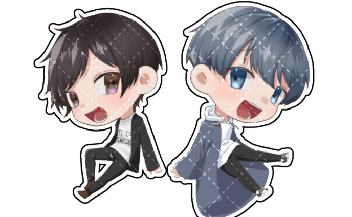 commission　SD全身イラスト