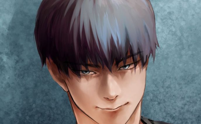 黒髪青年