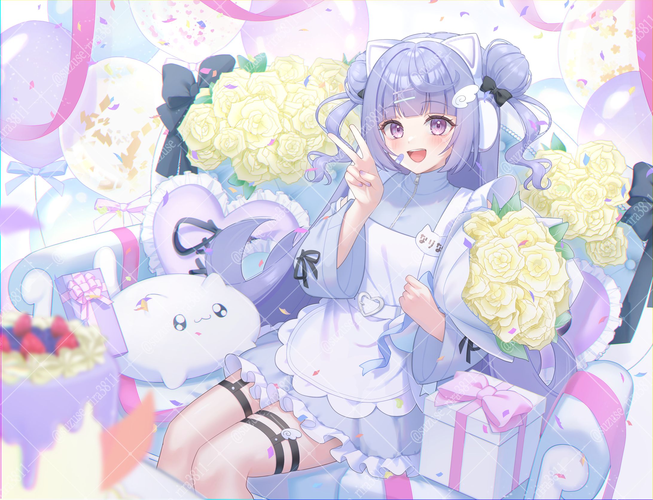 【Vライバー】【一枚絵】水羽なりな様-1
