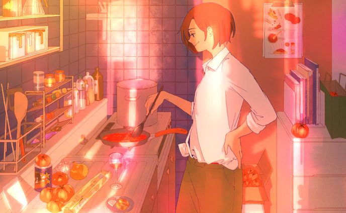 夕暮れトマトアワー