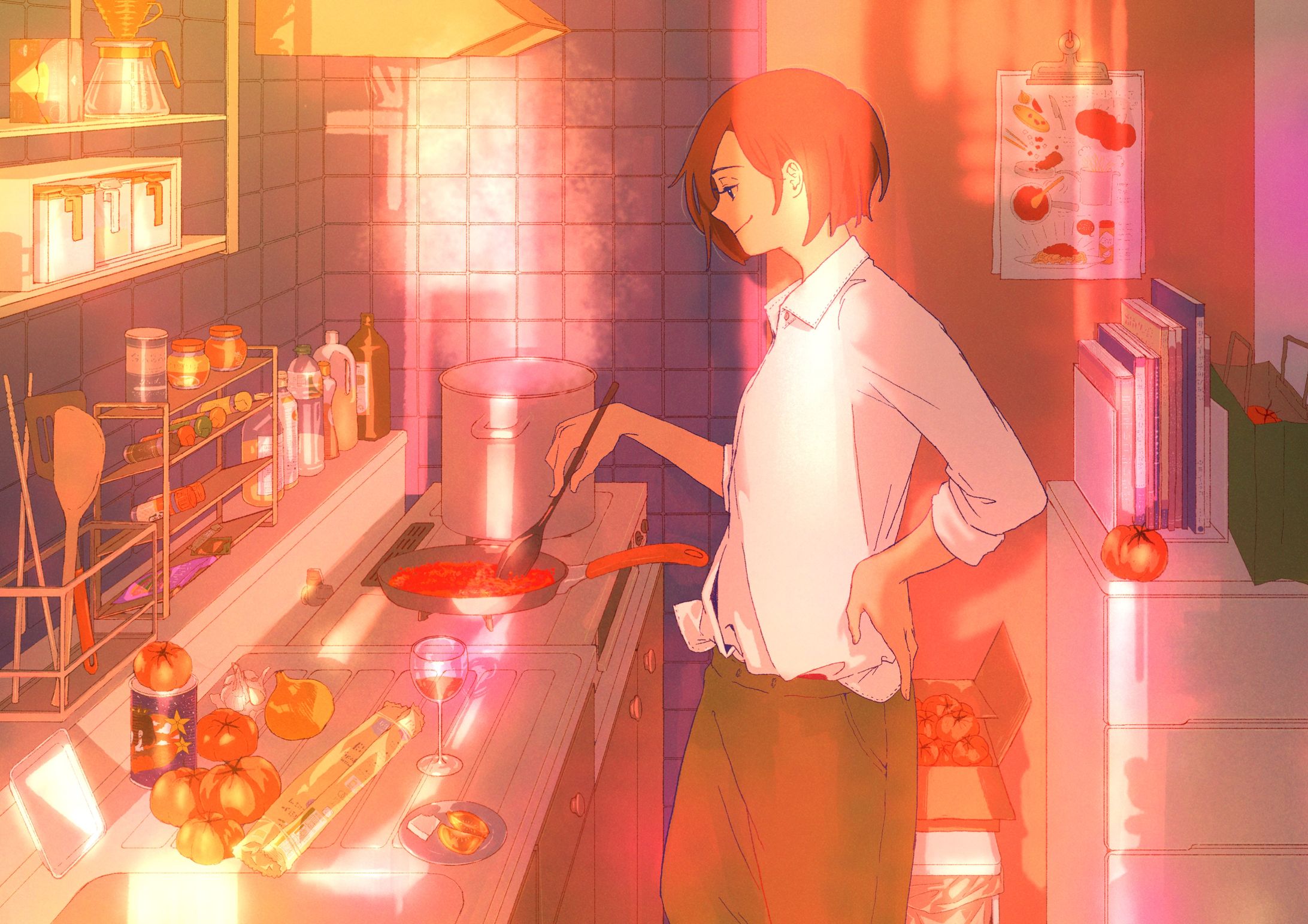 夕暮れトマトアワー-1