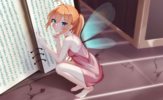 開発中ゲームの妖精ちゃん