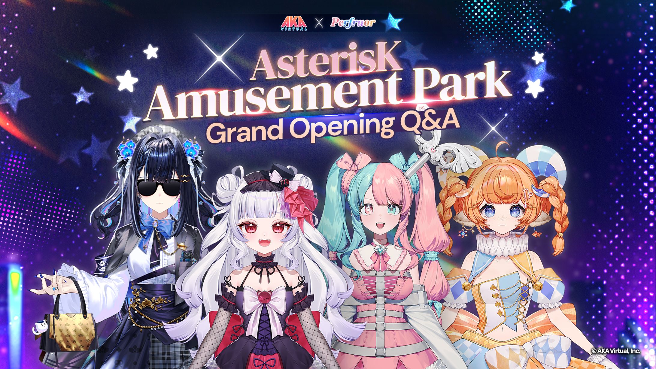 AKA Virtual X Perfuor - AsterisK Amusement Park-1
