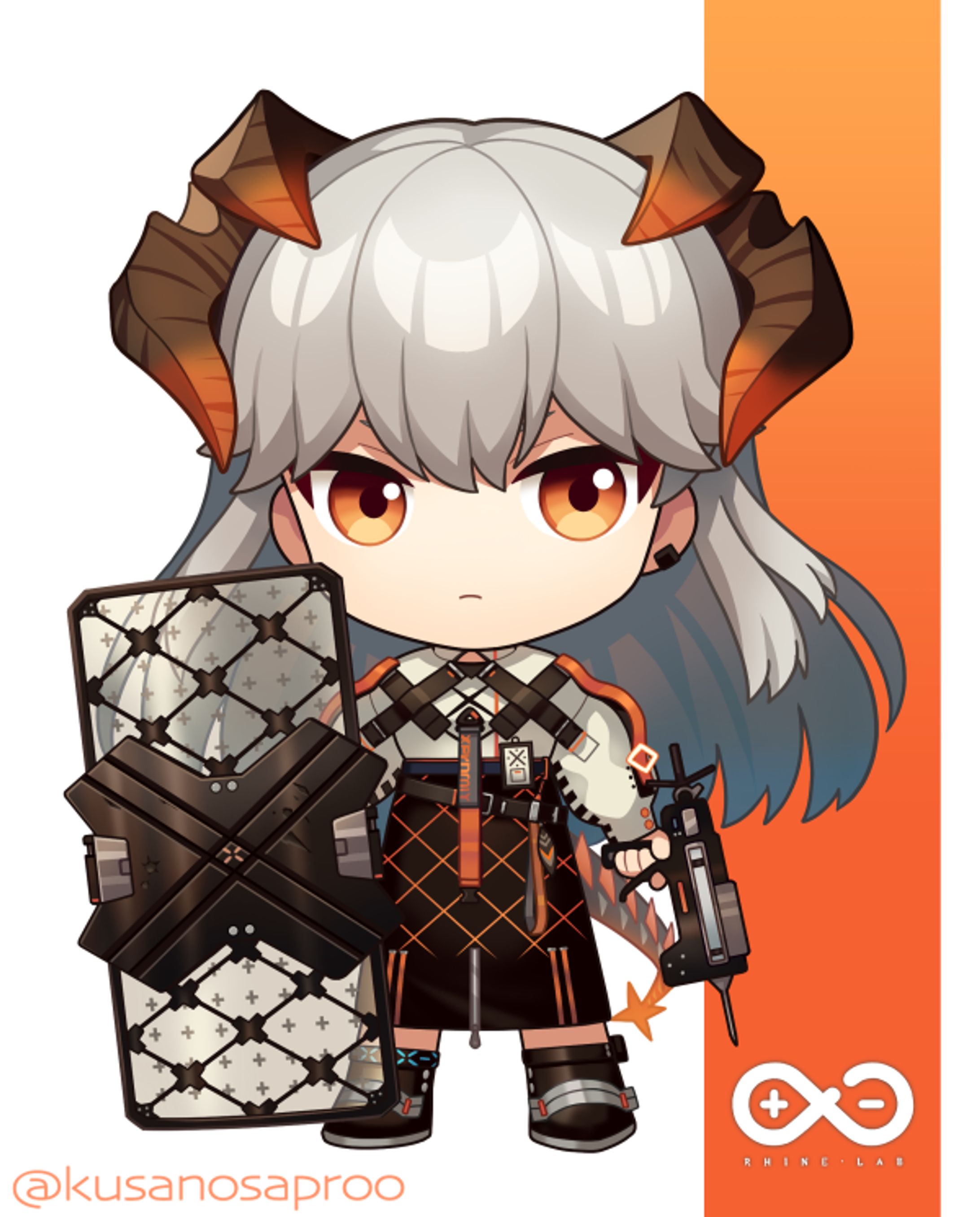 【ファンアート】アークナイツ/サリア-1