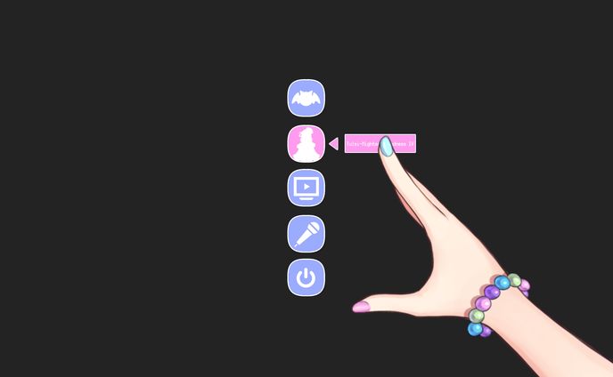 【VTuber】トゥルシー・ナイトメア・マッドネス・4世 待機画面・トランジション・ED映像制作
