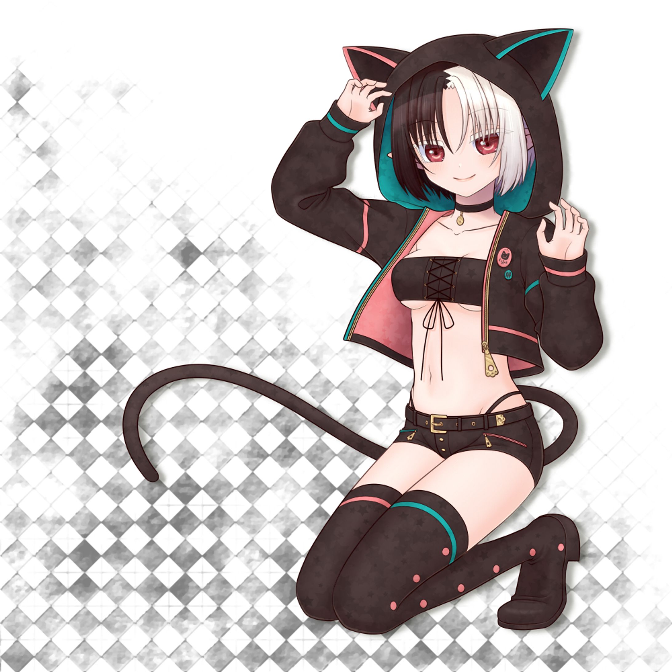 【神有カナリ】キャラデザイン-1
