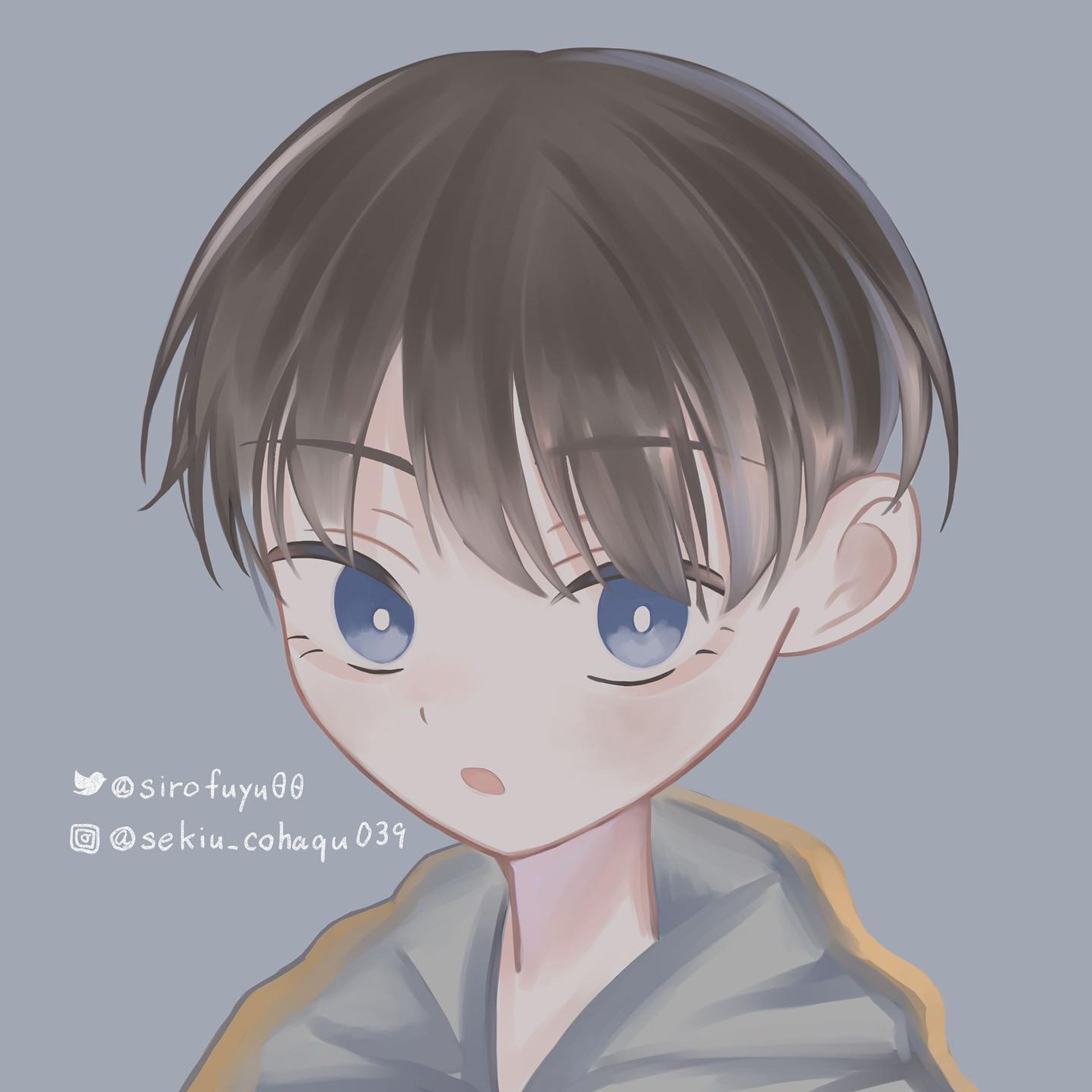 🚫無断転載/無断使用/AI学習禁止🚫
 #イラスト
 #男の子
 #かわいい
 #絵柄が好みって人にフォローされたい 
気が向いたら加工する-1