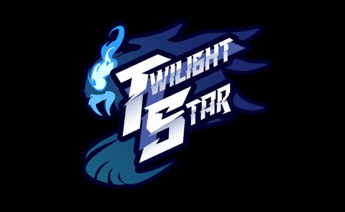 e-Sportsチーム「Twilight Star」ロゴ