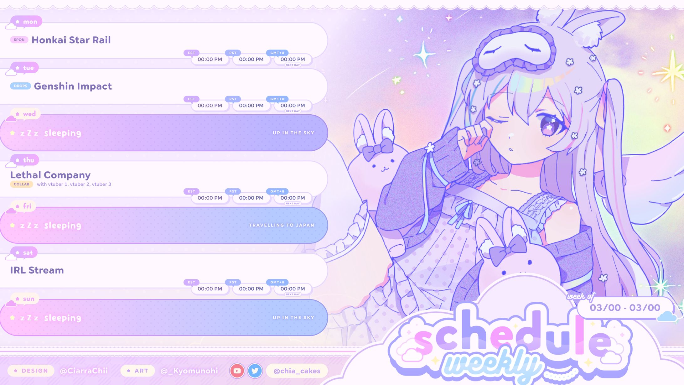 Chia - Schedule-1