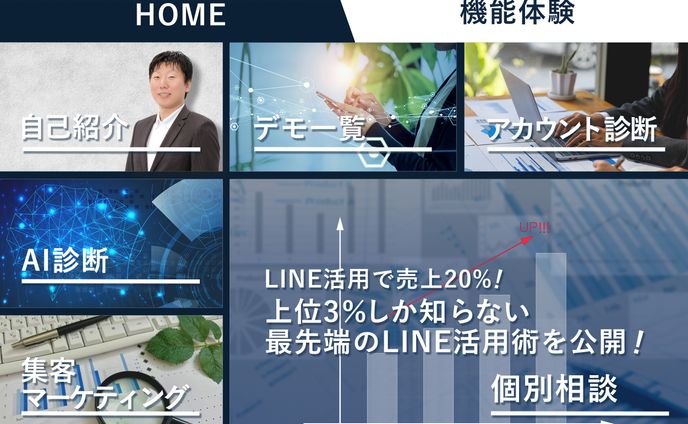 【LINEリッチメニュー】