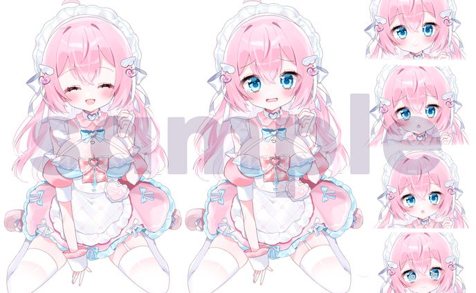 【ご依頼】愛羽ここね様　一枚絵