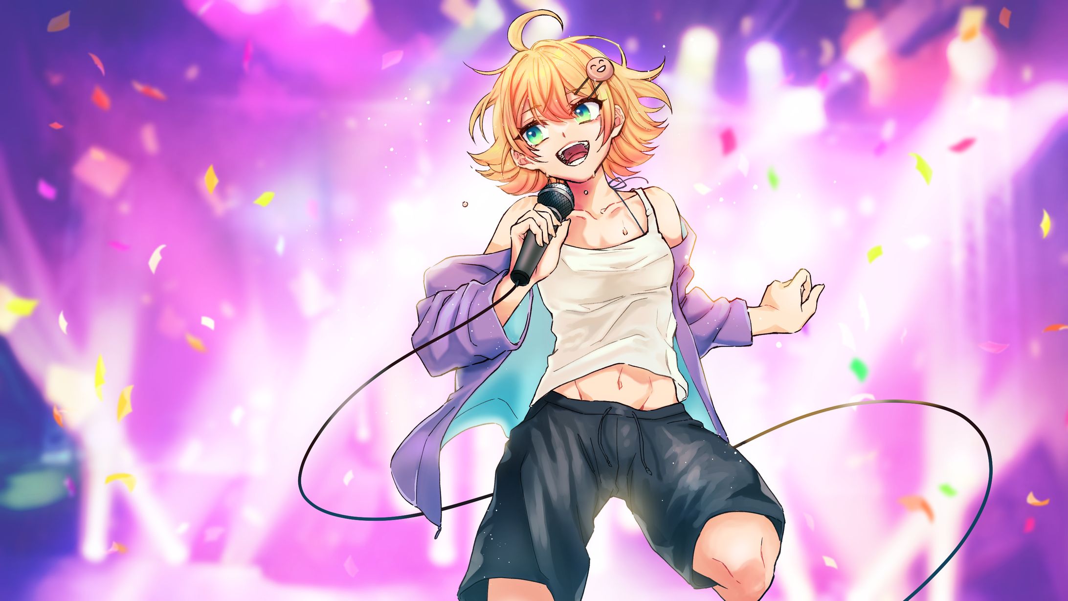 【依頼】歌ってみたMVイラスト｜忍音ニコ/2022.11.20-1