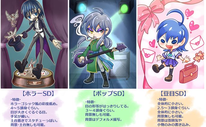 デフォルメサンプル
