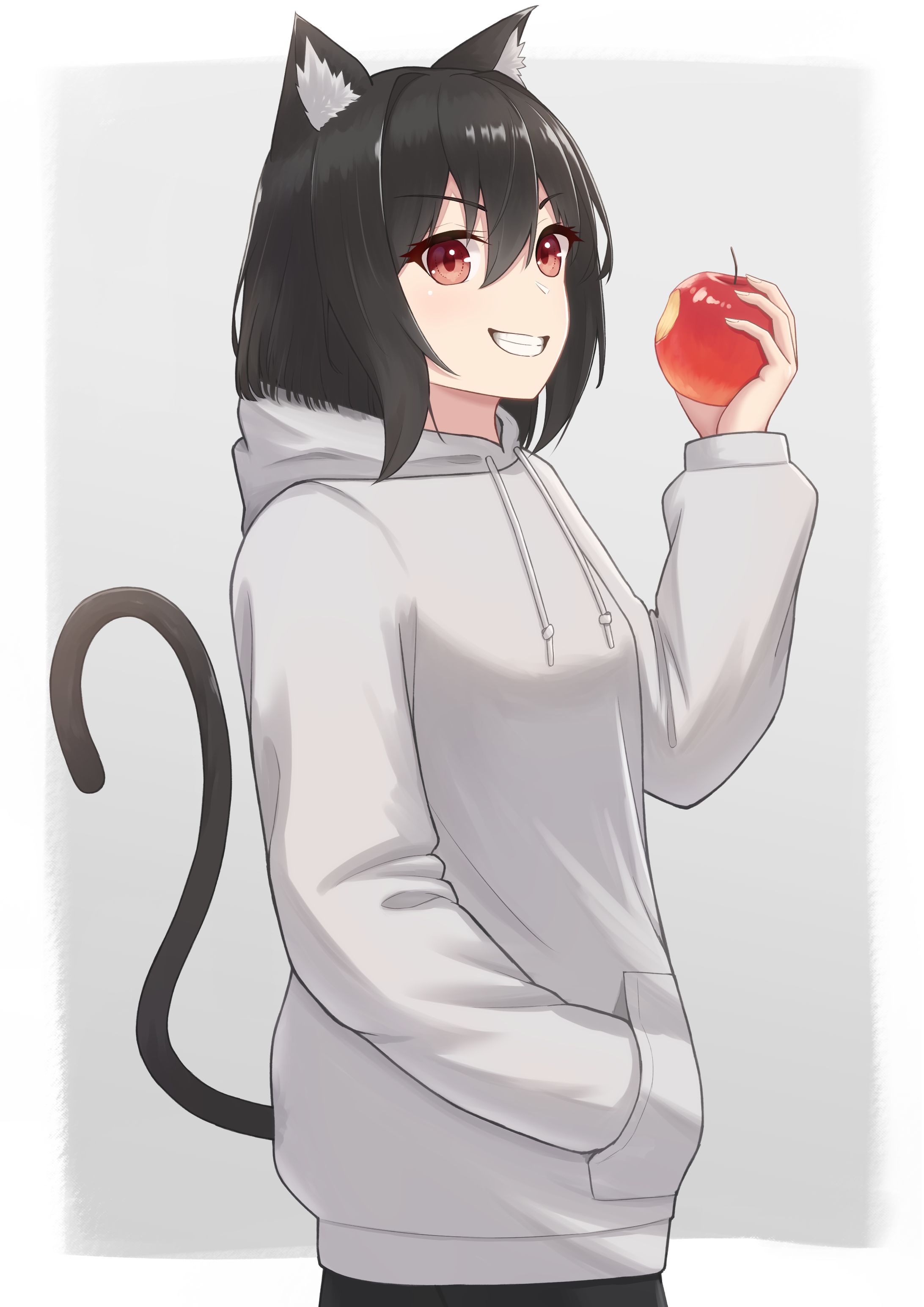 林檎と猫耳少女-1