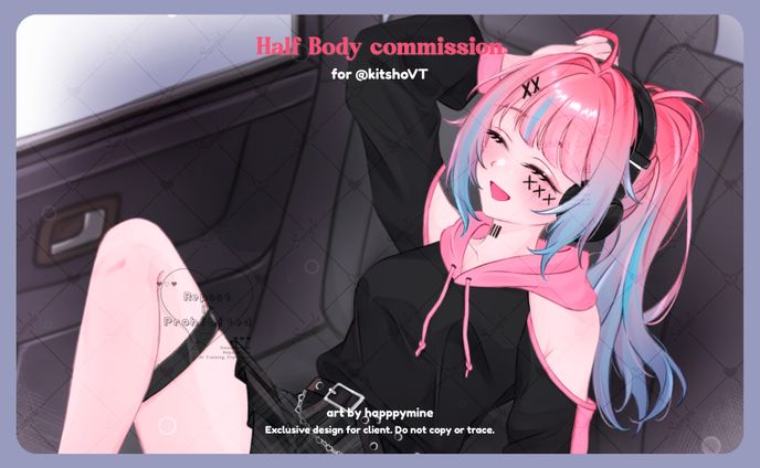 Halfbody Illustration