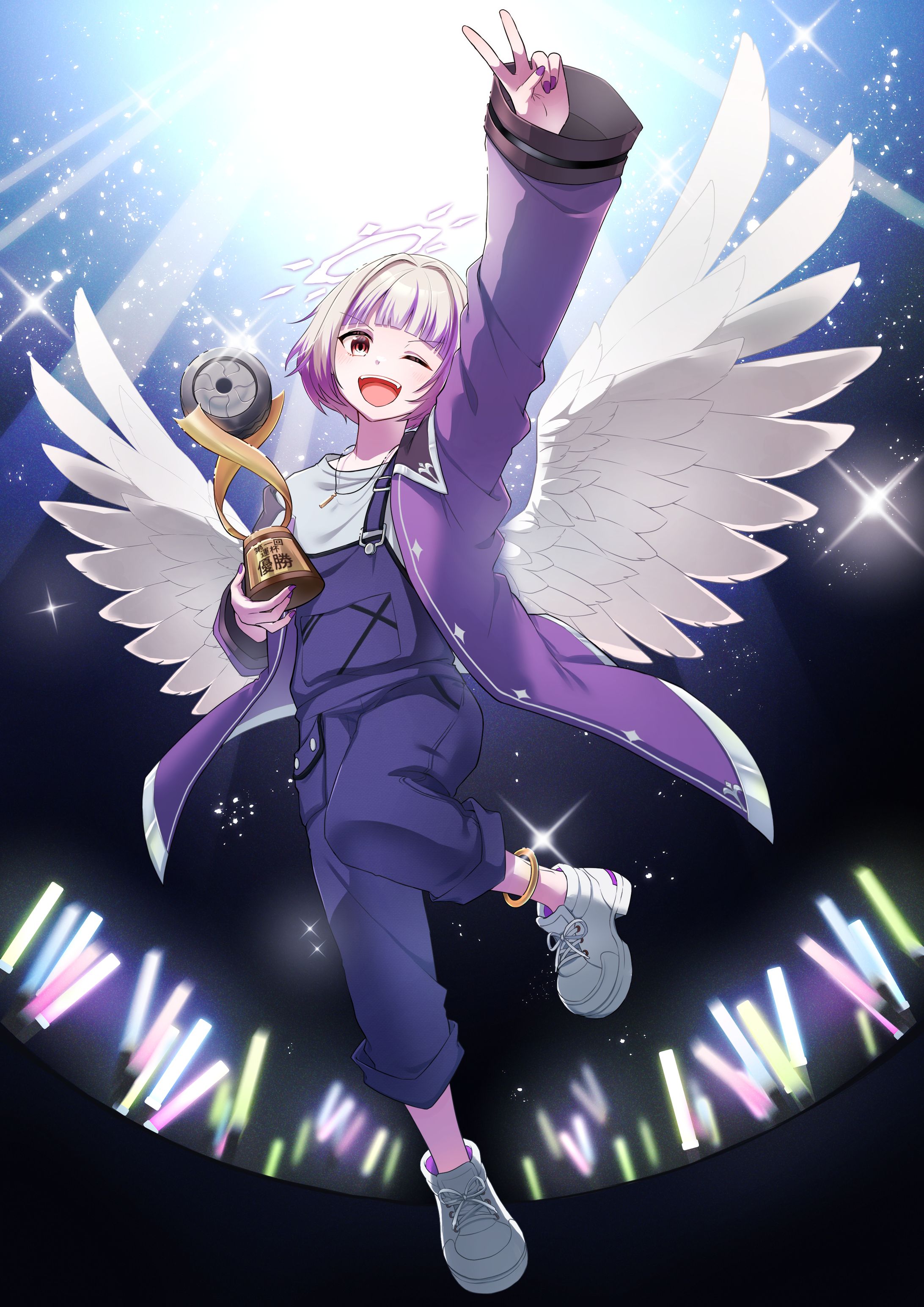 １枚イラスト「禍音くららさん」-1