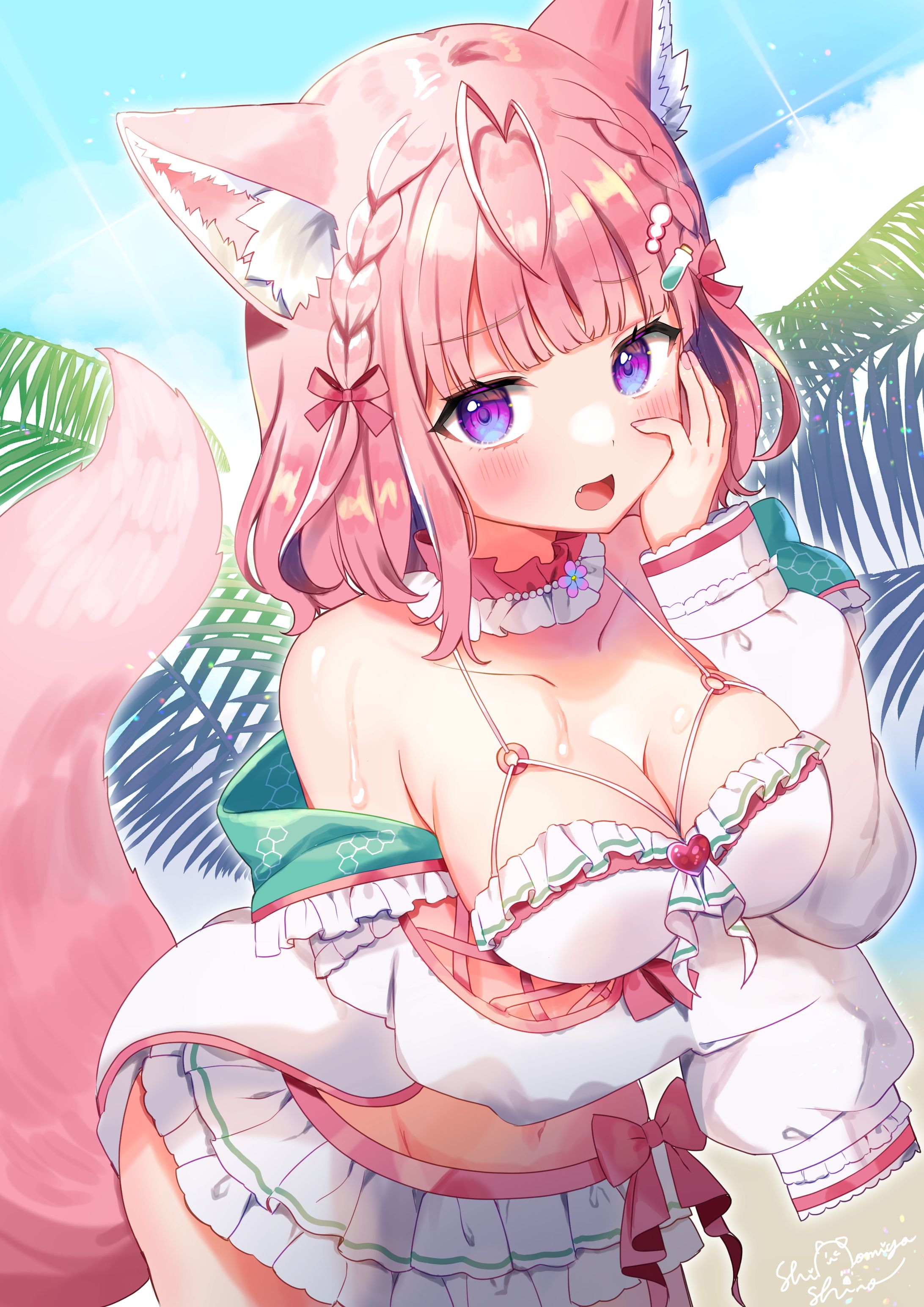skeb　水着博衣こより-1