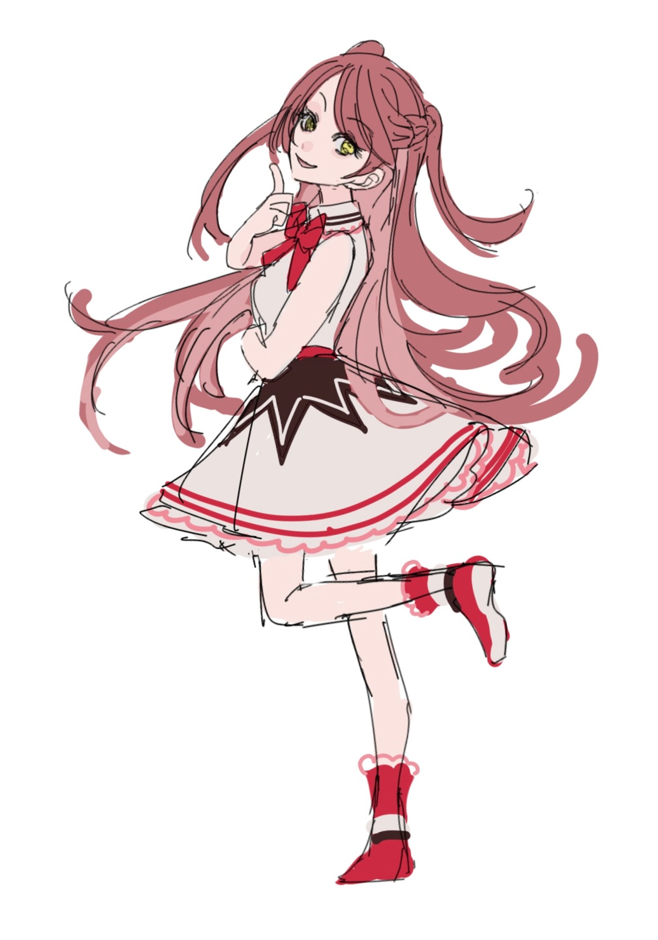 【キャラデザ】アイドル🩷🌷-1
