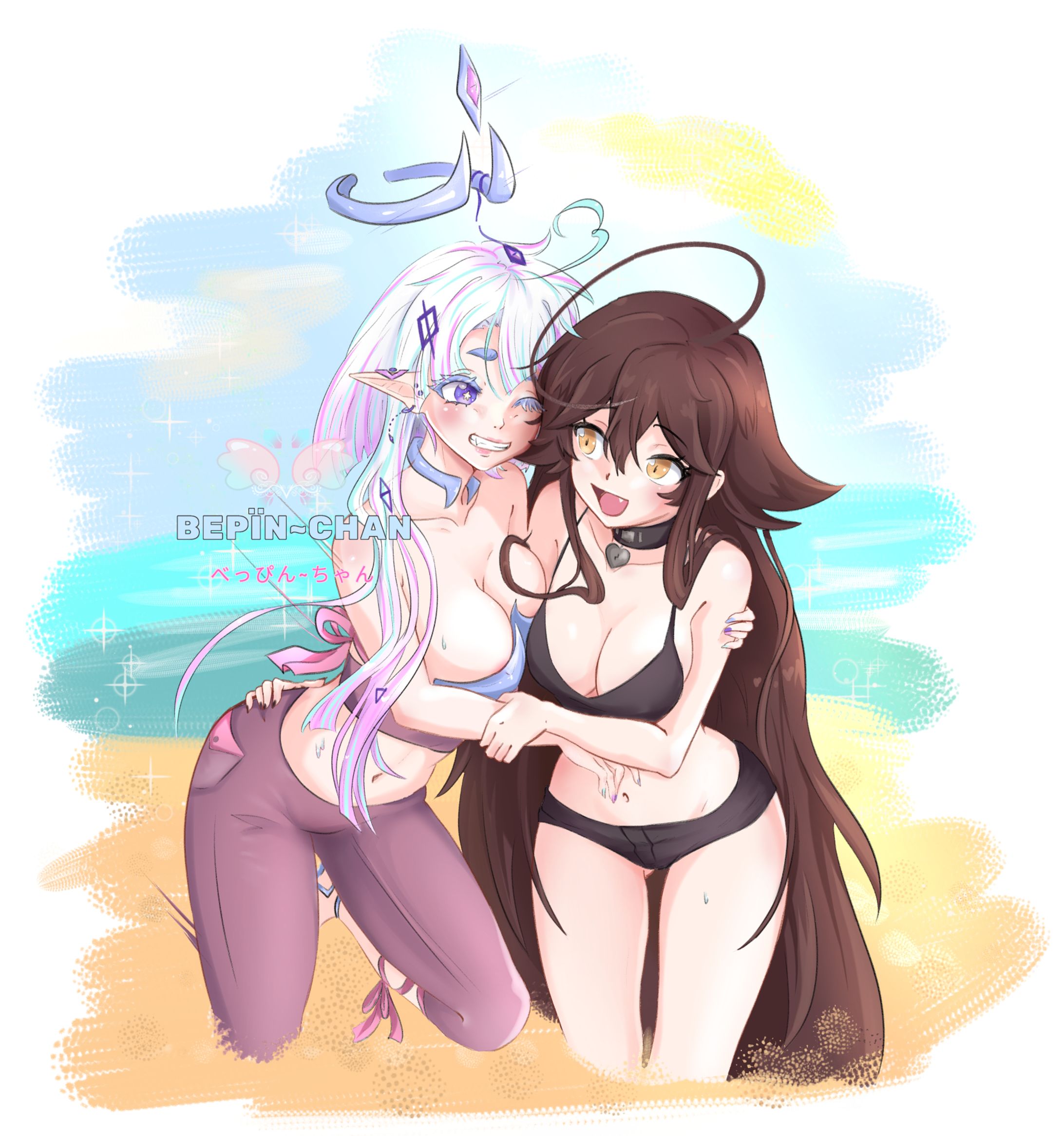 Sky and Bepin Vtuber ship-1