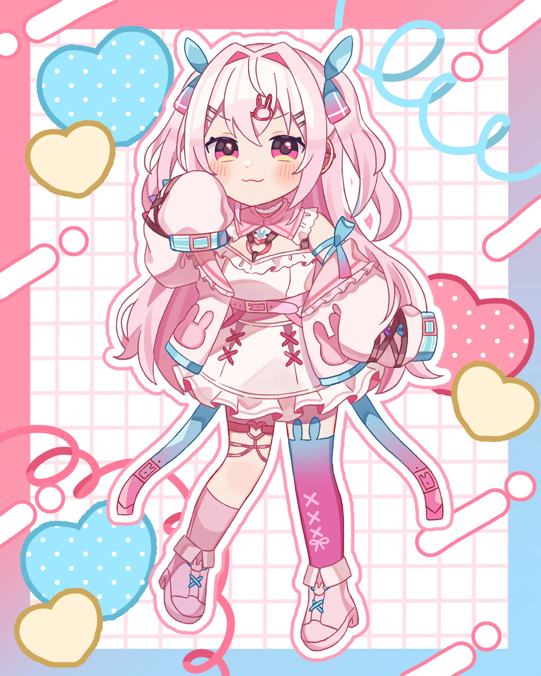 兎乃こるか様 グッズ用イラスト-1