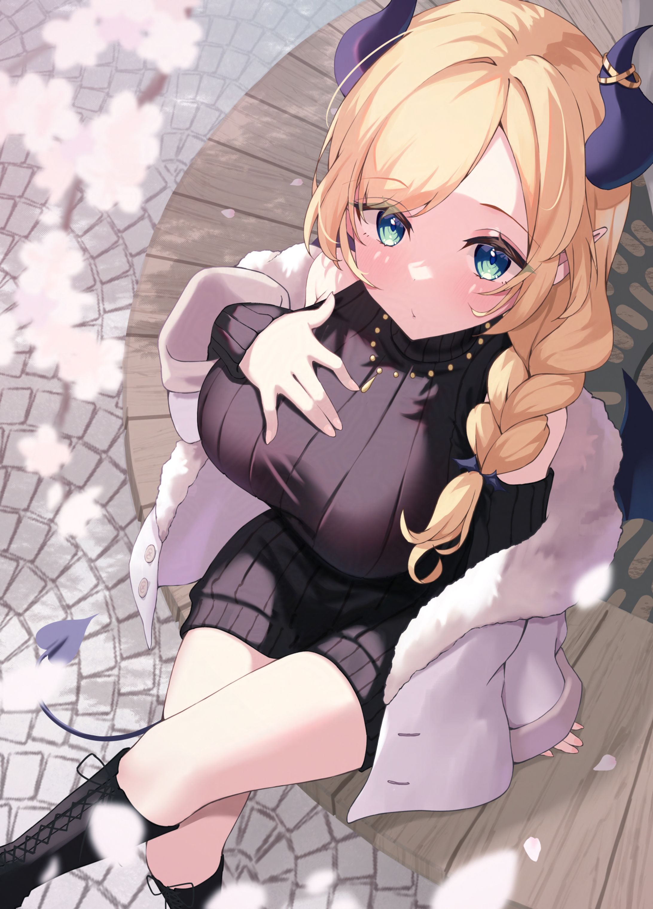 プチお花見ちょこ先生-1