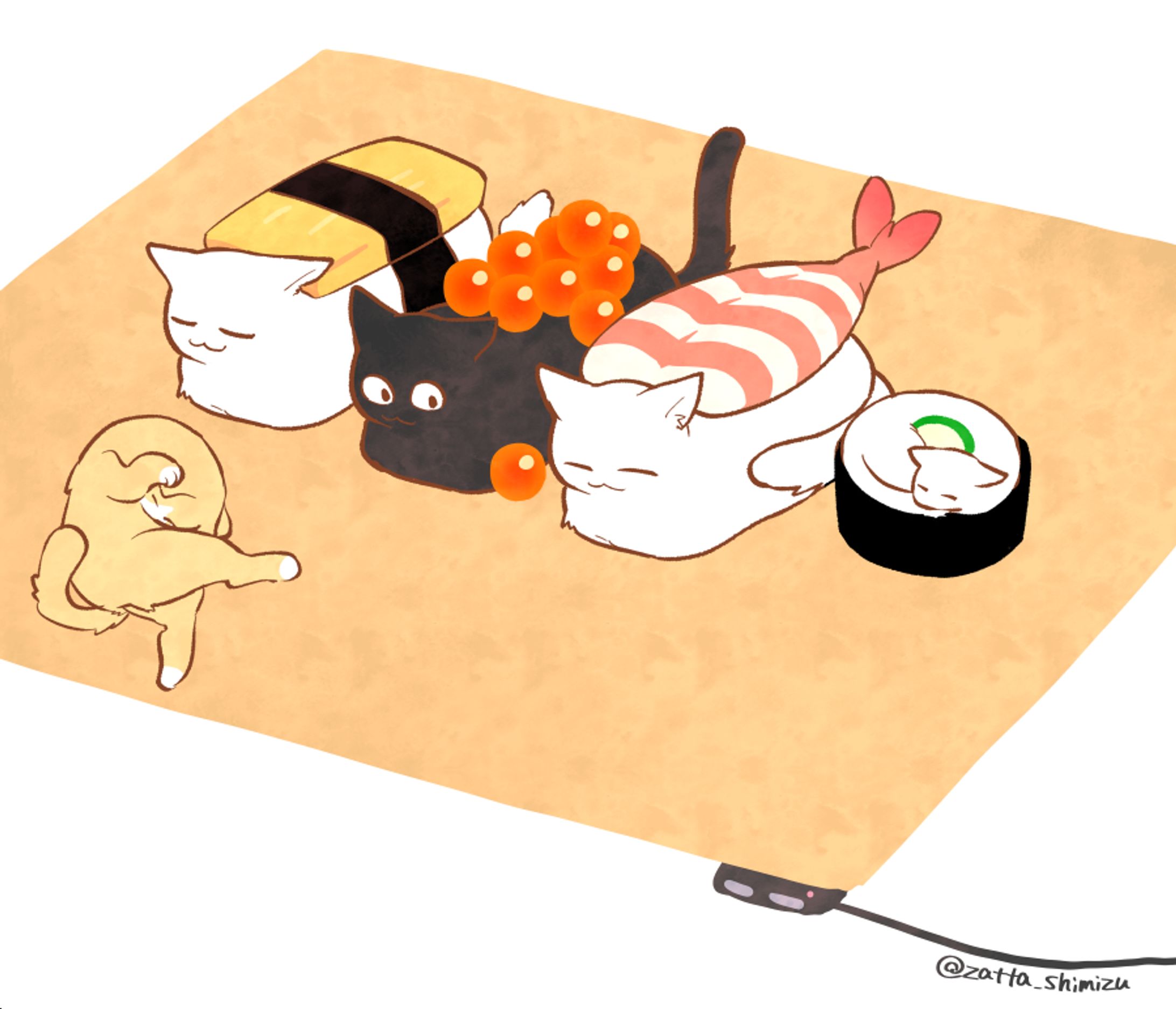 猫絵いろいろ-1