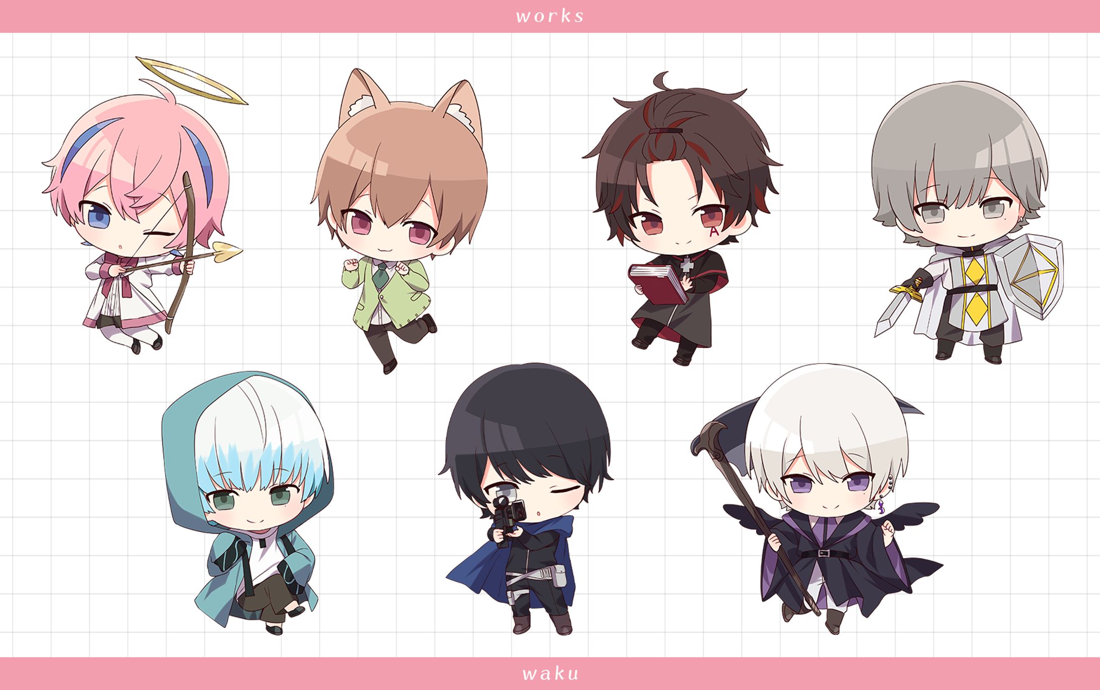 アルバノクス / ワールドドミネイション 歌ってみた イラスト-1