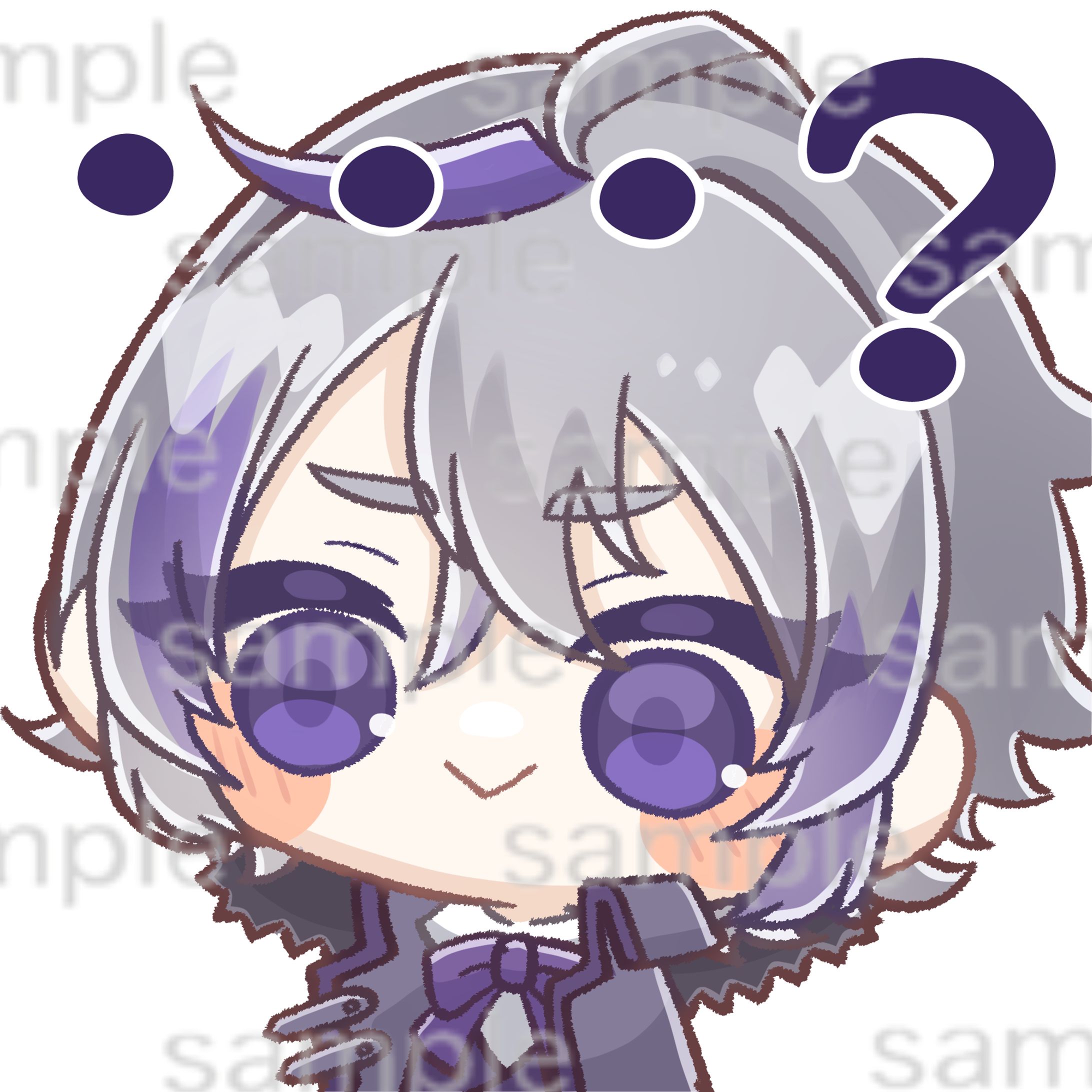 【れおーなさん】スタンプイラスト【Vtuberさん】-1