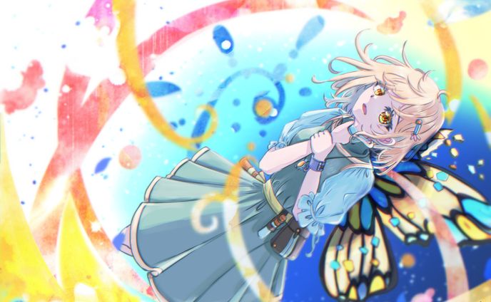 色に縛られた蝶