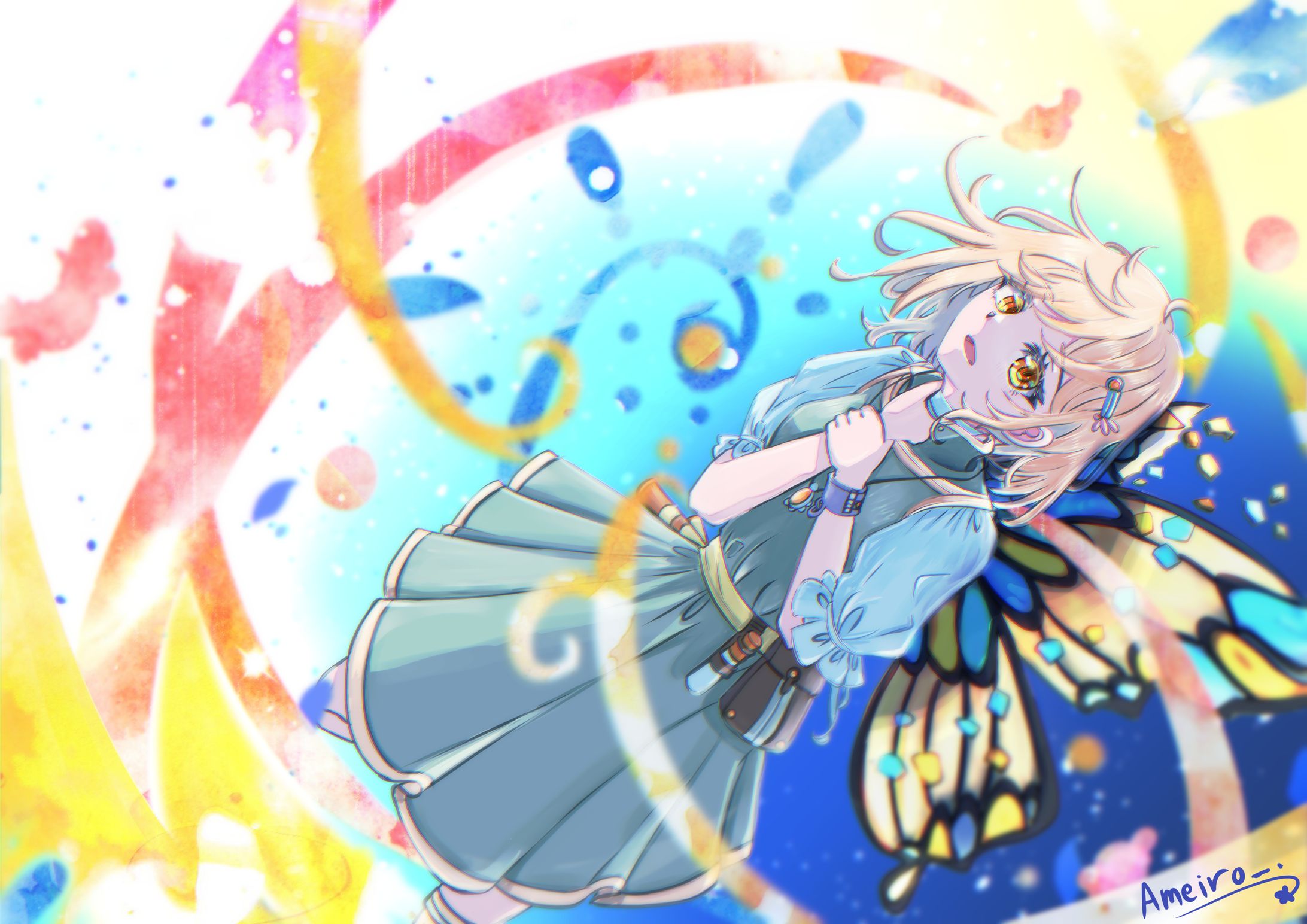 色に縛られた蝶-1